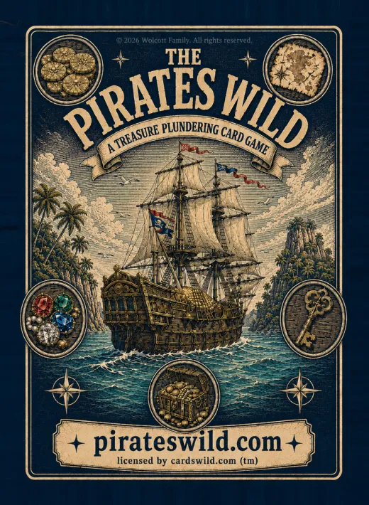 Pirates Wild card back