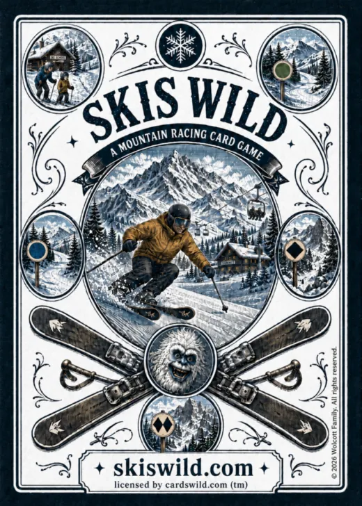 Skis Wild card back